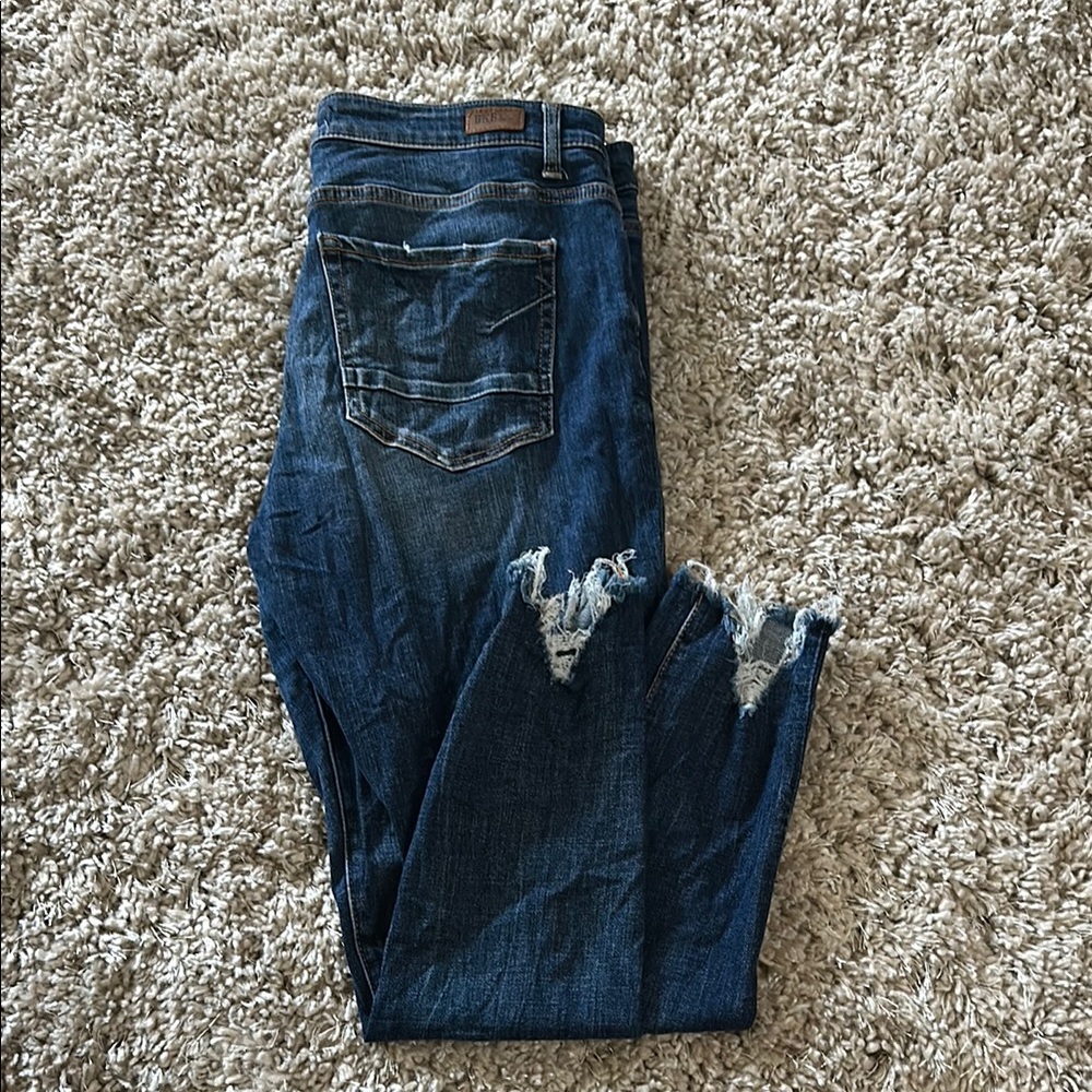 BKE Skinny Leg Distressed Women's Jeans